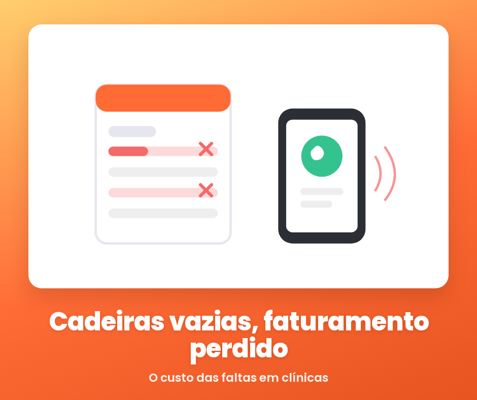 confirmação de consulta no WhatsApp - causas das faltas em clínicas