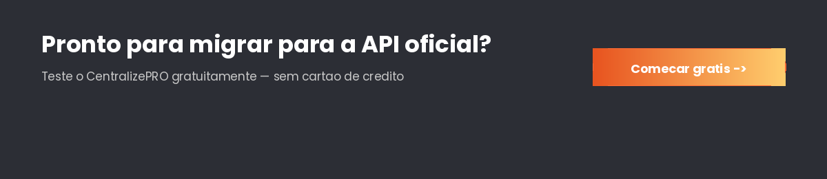 Centralize seu atendimento no WhatsApp com CentralizePRO